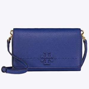 MCGRAW FLAT WALLET CROSS-BODY